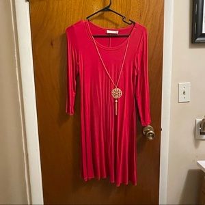 Small Red Dress - Worn once
